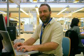 Wikipedia was actually founded by this guy - Jimmy Wales - but it's not as funny
