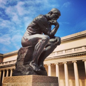 Certainly a lot of things to...ponder