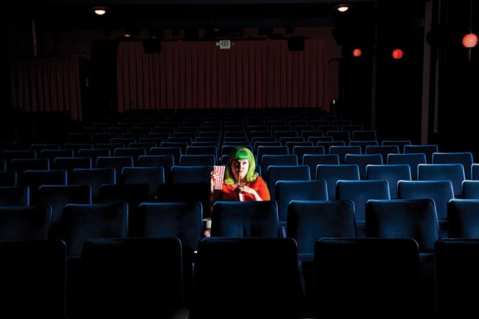 alone in theatre