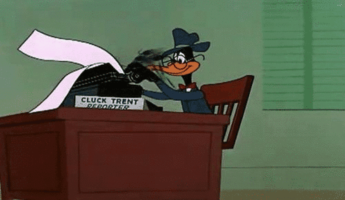 daffy typing